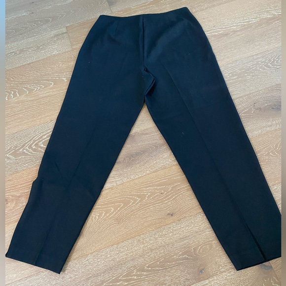 Talbots Black Wool Pants Size 16 - Picture 5 of 6